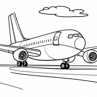 Airport Coloring Pages