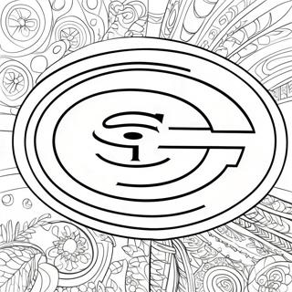 49ers Logo Coloring Page 1451-1159