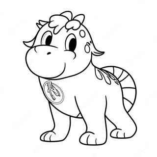 Colorful Nba Team Mascot Coloring Page 14560-12043