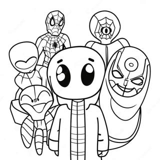 Spidey And His Amazing Friends Coloring Pages