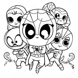 Spidey And His Amazing Friends Coloring Page 14579-12055