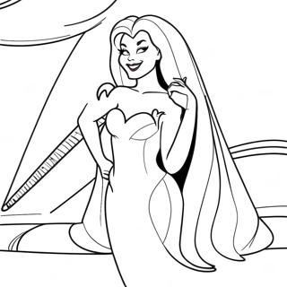 Jessica Rabbit Coloring Pages