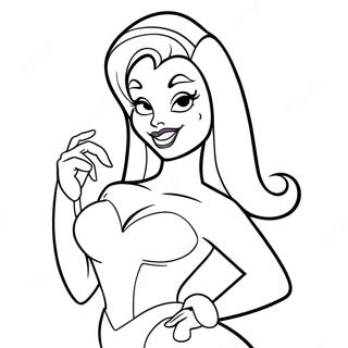 Jessica Rabbit Coloring Page 14619-12086