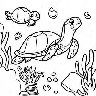 Sea Turtle Coloring Pages