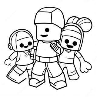 Roblox For Girls Coloring Pages