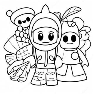 Roblox For Girls Coloring Page 14659-12118