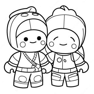 Roblox For Girls Coloring Page 14659-12120