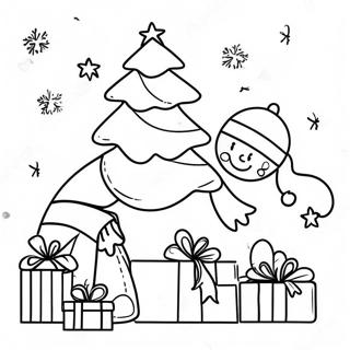 Christmas Around The World Coloring Pages