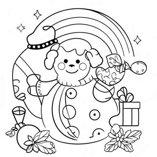 Christmas Around The World Coloring Page 14709-12158