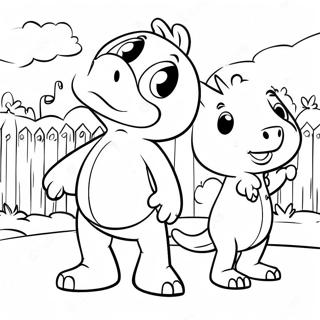 Backyardigans Coloring Page 14719-12167