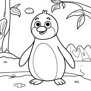 Pablo The Penguin Backyardigans Coloring Page 14720-12169