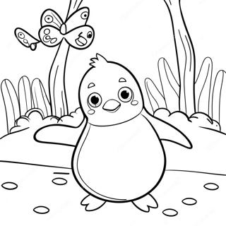 Pablo The Penguin Backyardigans Coloring Page 14720-12170