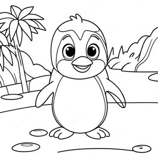 Pablo The Penguin Backyardigans Coloring Page 14720-12172