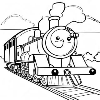 Choo Choo Charles Coloring Page 14759-12198