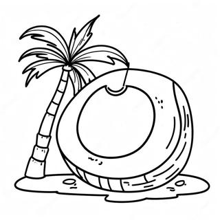 Coconut Coloring Page 14779-12216