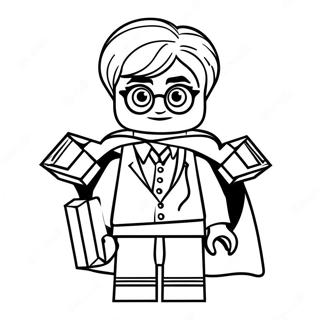 Lego Harry Potter Coloring Page 14809-12240