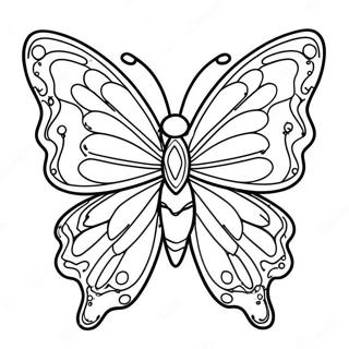 Vibrant Butterfly Transformation Coloring Page 14820-12249