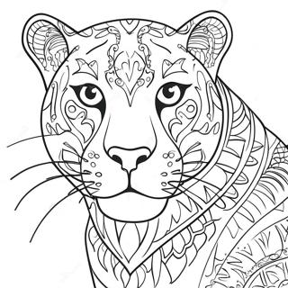 Panther Coloring Page 14839-12261