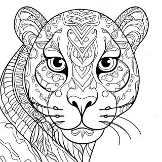 Panther Coloring Page 14839-12264