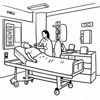 Hospital Coloring Pages