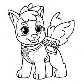 Liberty Paw Patrol Coloring Page 14859-12278