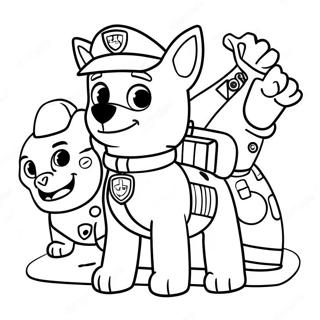 Liberty Paw Patrol Adventure Coloring Page 14860-12281