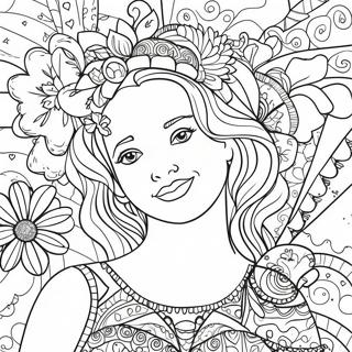 Self Love Affirmation Coloring Page 14879-12294