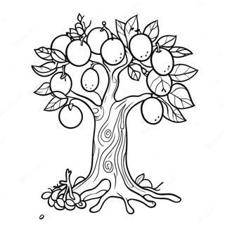 Tu Bishvat Coloring Pages