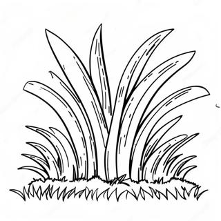 Grass Coloring Page 14919-12343