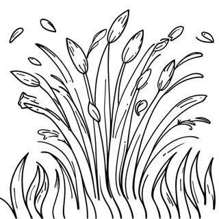 Grass Coloring Page 14919-12344