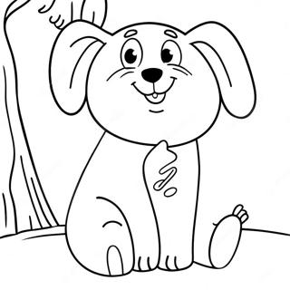 Huggy Wuggy Coloring Page 1491-1190