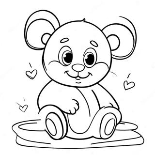 Huggy Wuggy Coloring Page 1491-1191