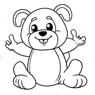 Huggy Wuggy Coloring Page 1491-1192