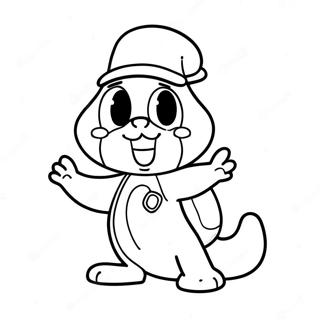 Sandy Cheeks Coloring Page 14929-12351