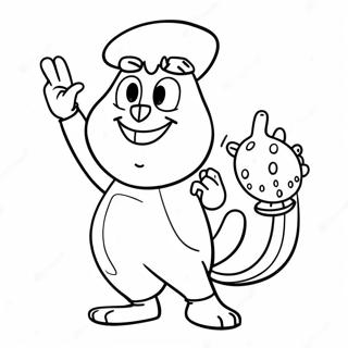 Sandy Cheeks Coloring Page 14929-12352