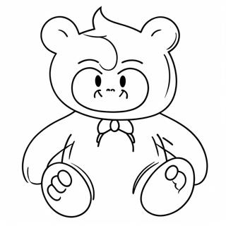 Nightmare Huggy Wuggy Coloring Page 14949-12366