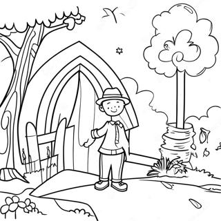 Inspiring Hopeful Scene Coloring Page 14990-12401