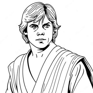 Luke Skywalker Coloring Page 14999-12406