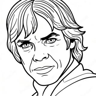 Luke Skywalker Coloring Page 14999-12407