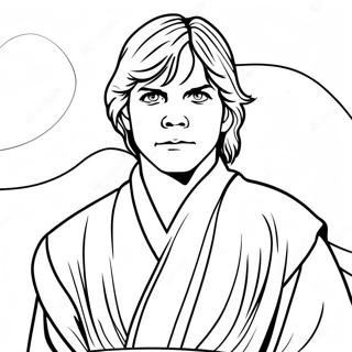 Luke Skywalker Coloring Page 14999-12408