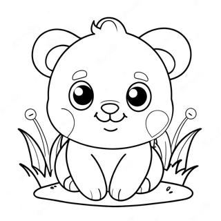 Cute Animal Tots Coloring Page 15040-12444