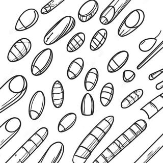 Nails Coloring Page 15049-12446