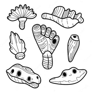 Fossil Coloring Page 15059-12454