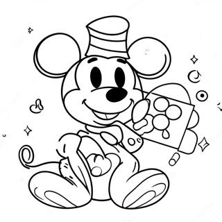 Disney Get Well Soon Characters Coloring Page 15079-12637