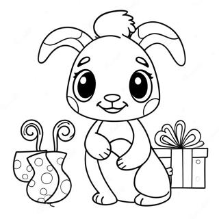 Bobbie Goods Christmas Coloring Page 15149-12526