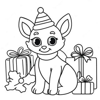 Bobbie Goods Christmas Coloring Page 15149-12693