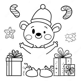 Bobbie Goods Christmas Coloring Page 15149-12694