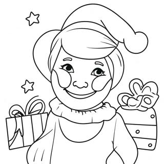 Bobbie Goods Christmas Coloring Page 15149-12695