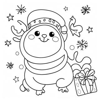 Bobbie Goods Christmas Coloring Page 15149-12696