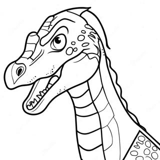 Indoraptor Roaring Coloring Page 15160-12540